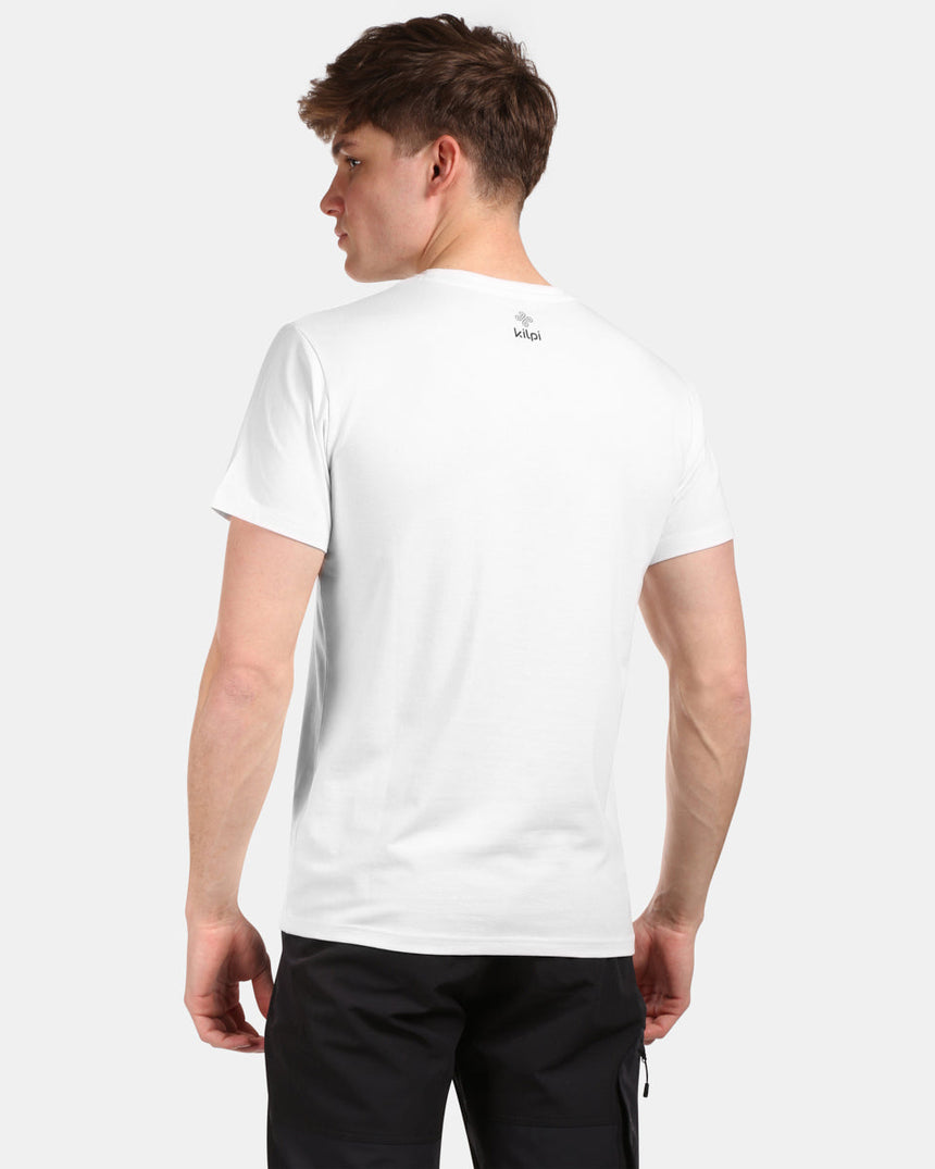 Men's cotton T-shirt with short sleeves Kilpi DISCOVER-M