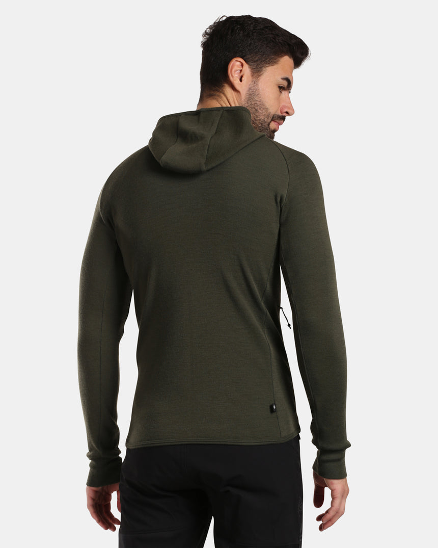 Men's merino sweater with hood Kilpi MERINI-M