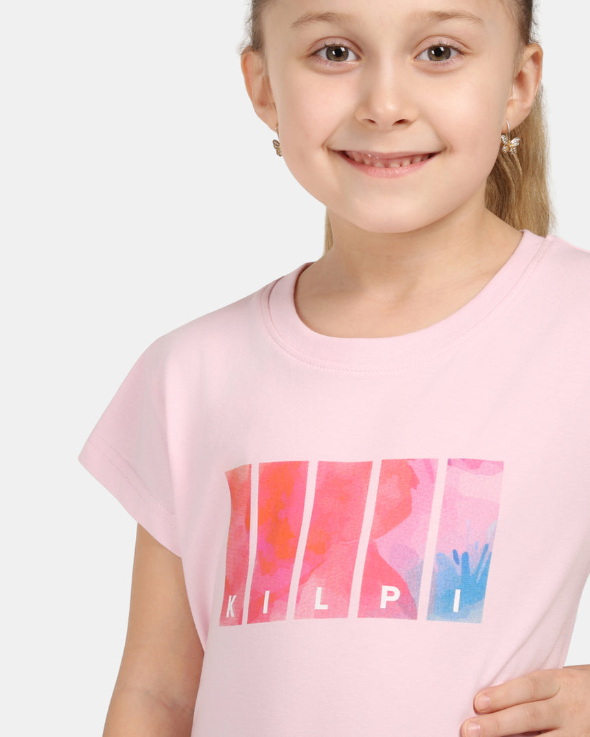 Girl's cotton T-shirt Kilpi ALBION-JG
