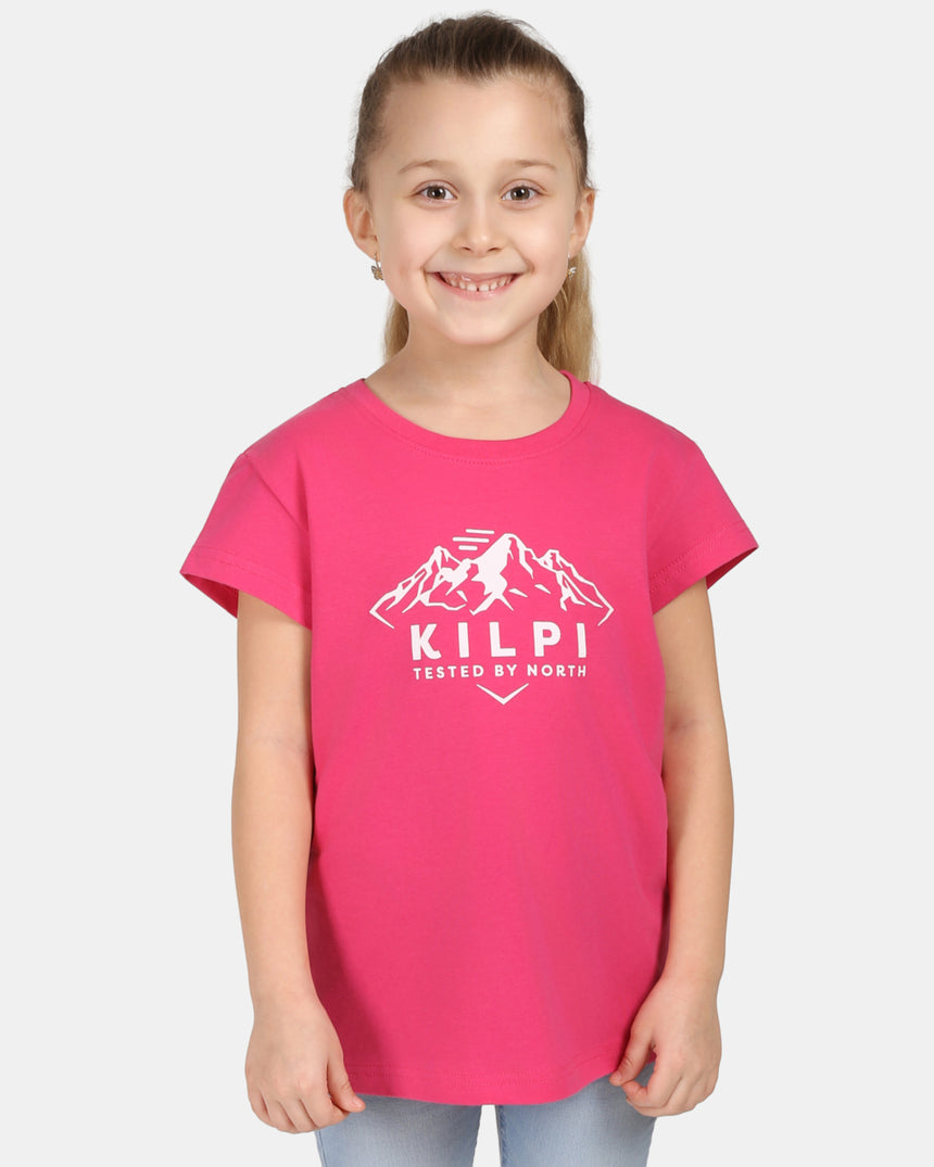 Girl's cotton T-shirt Kilpi ALBION-JG