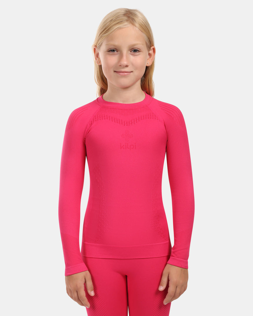 Girl's seamless thermal long-sleeve T-shirt Kilpi CAROL-JG