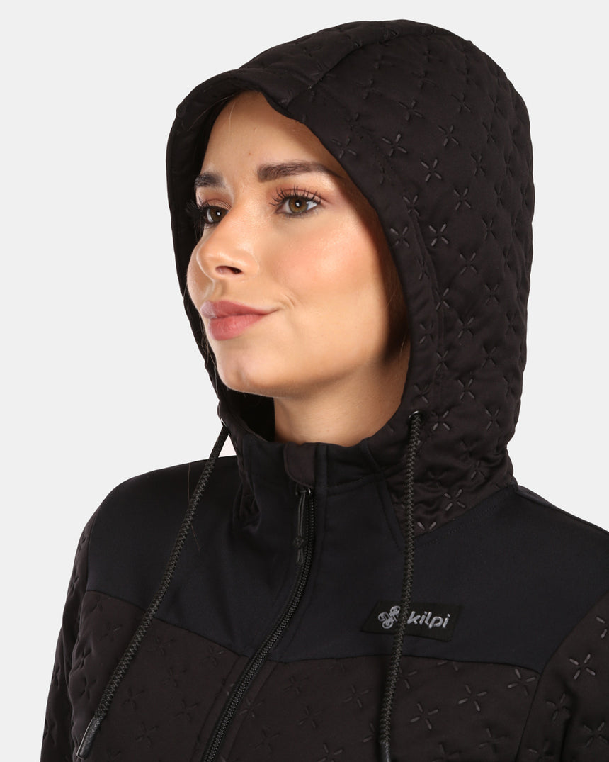 Women's insulated fleece hoodie Kilpi NEVIA-W