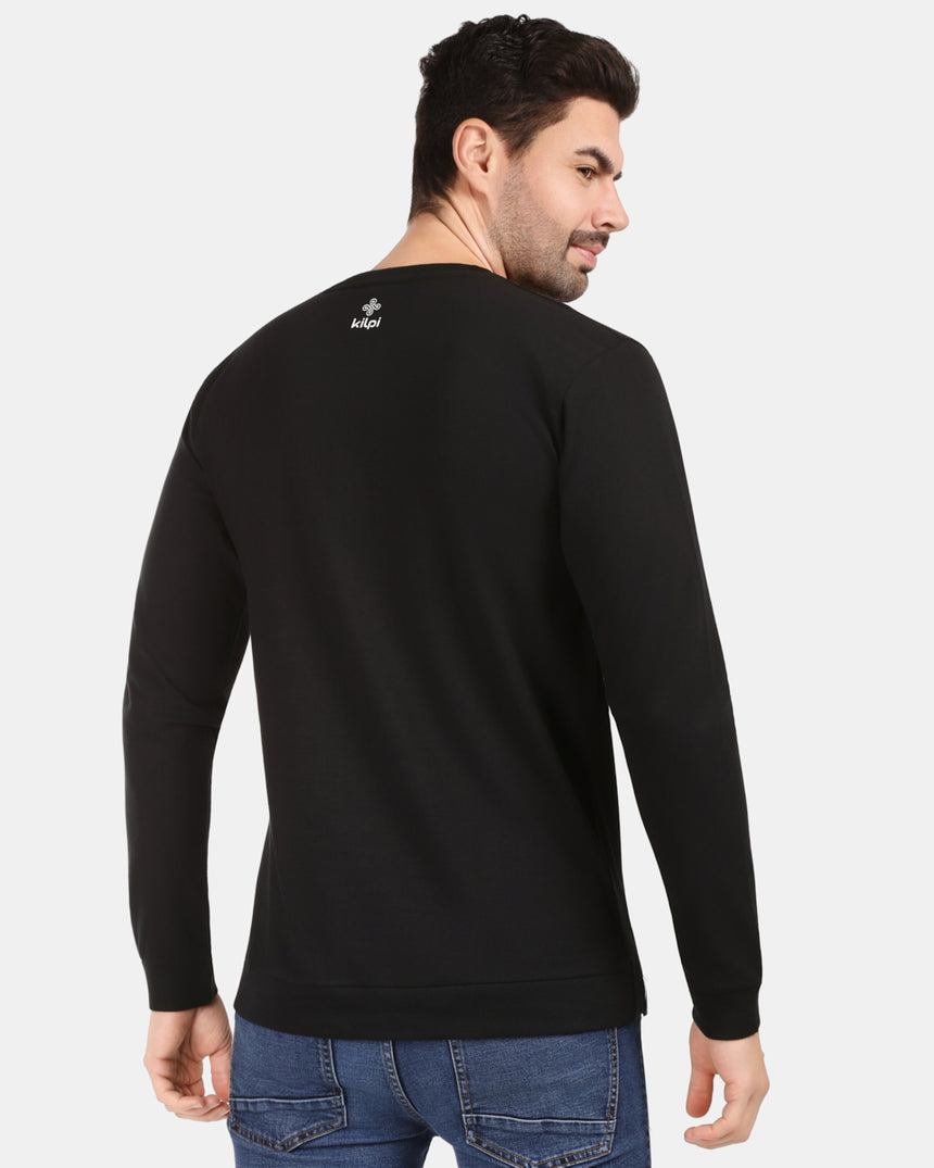 Men's cotton long-sleeve T-shirt Kilpi BASE-M