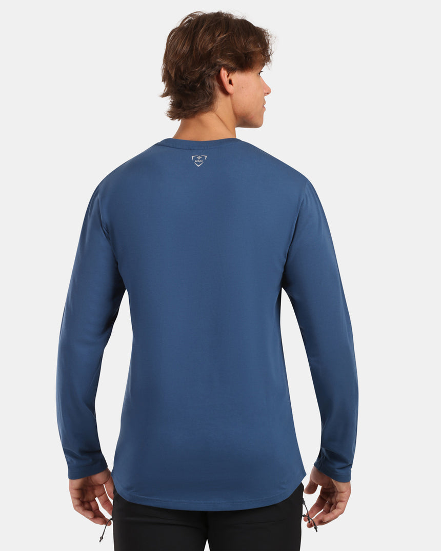 Men's cotton long-sleeve T-shirt Kilpi PROMOX-M