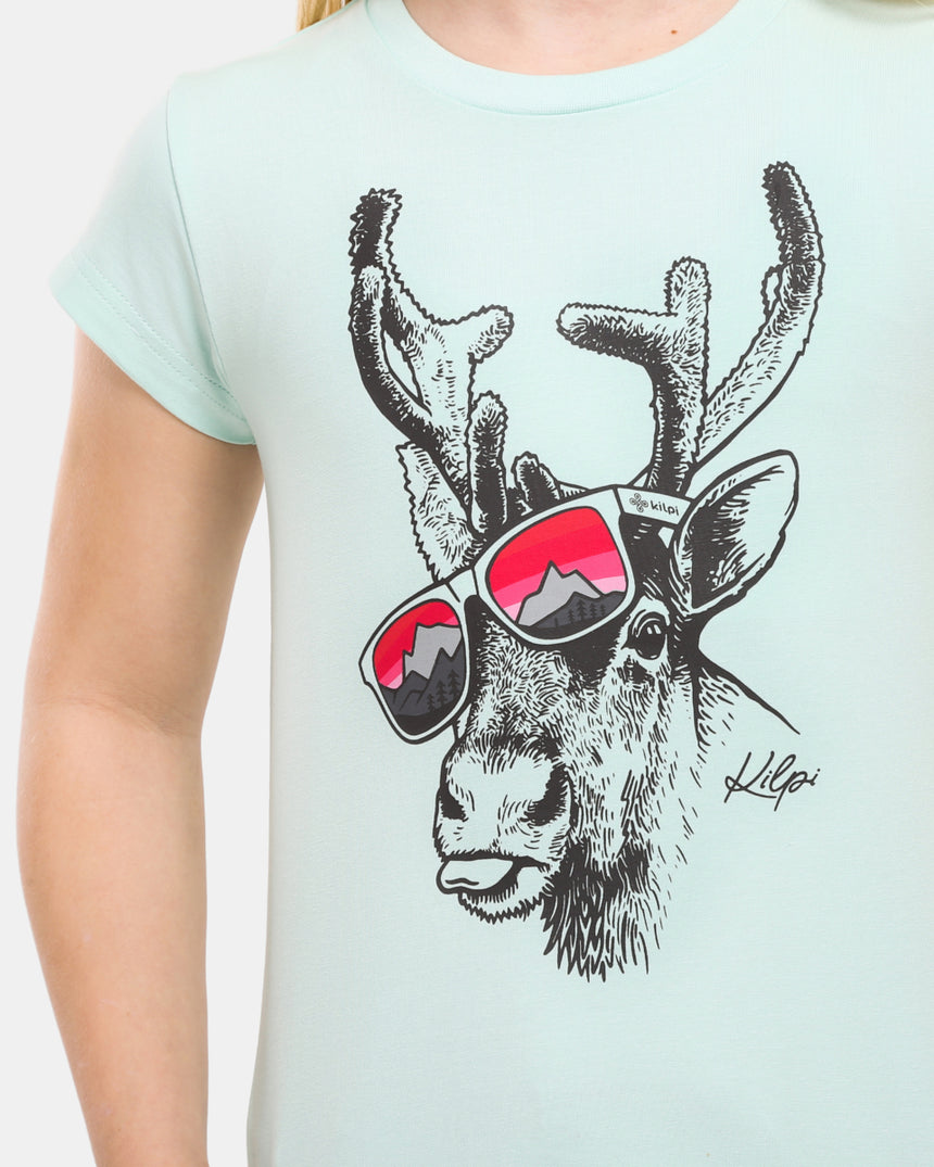Girl's cotton T-shirt Kilpi MALGA-JG