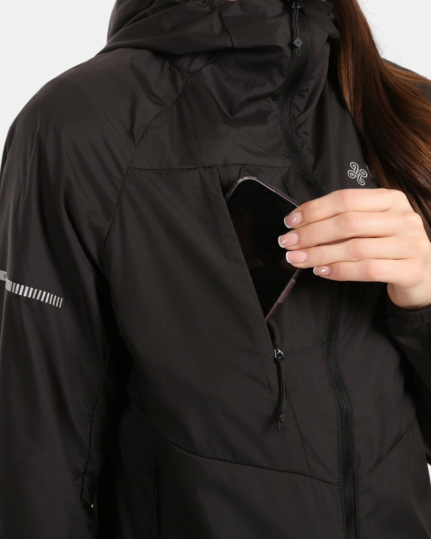 Women's light windproof jacket Kilpi ROSA-W