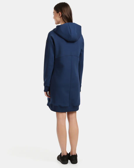 Women's long sweatshirt with hood Kilpi HEYDEN-W