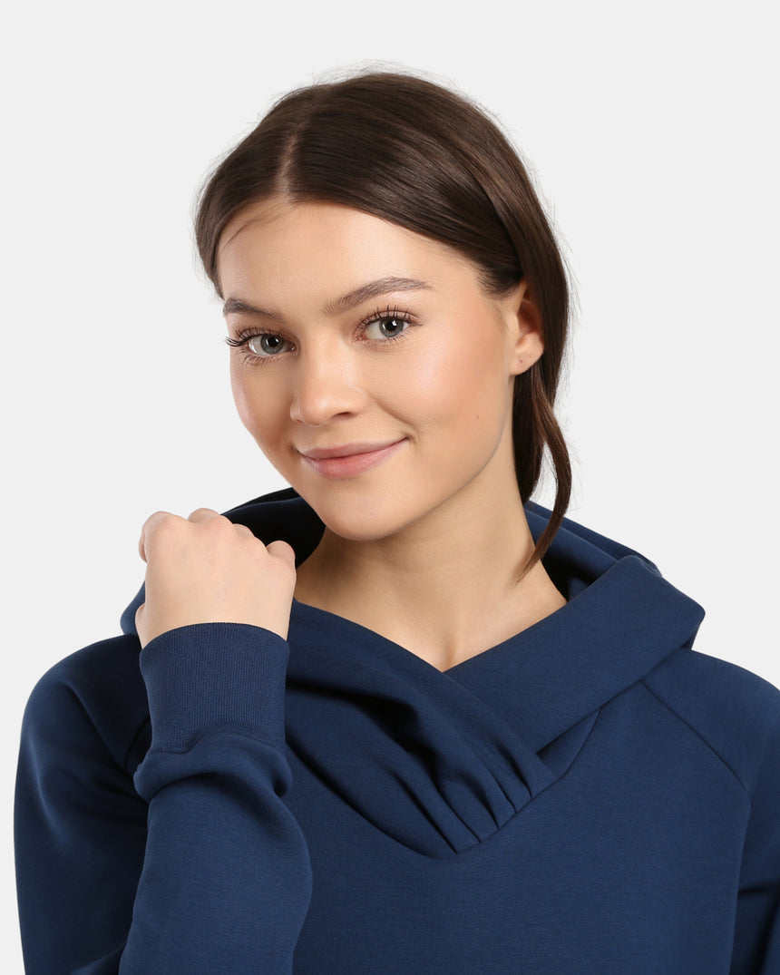 Women's long sweatshirt with hood Kilpi HEYDEN-W