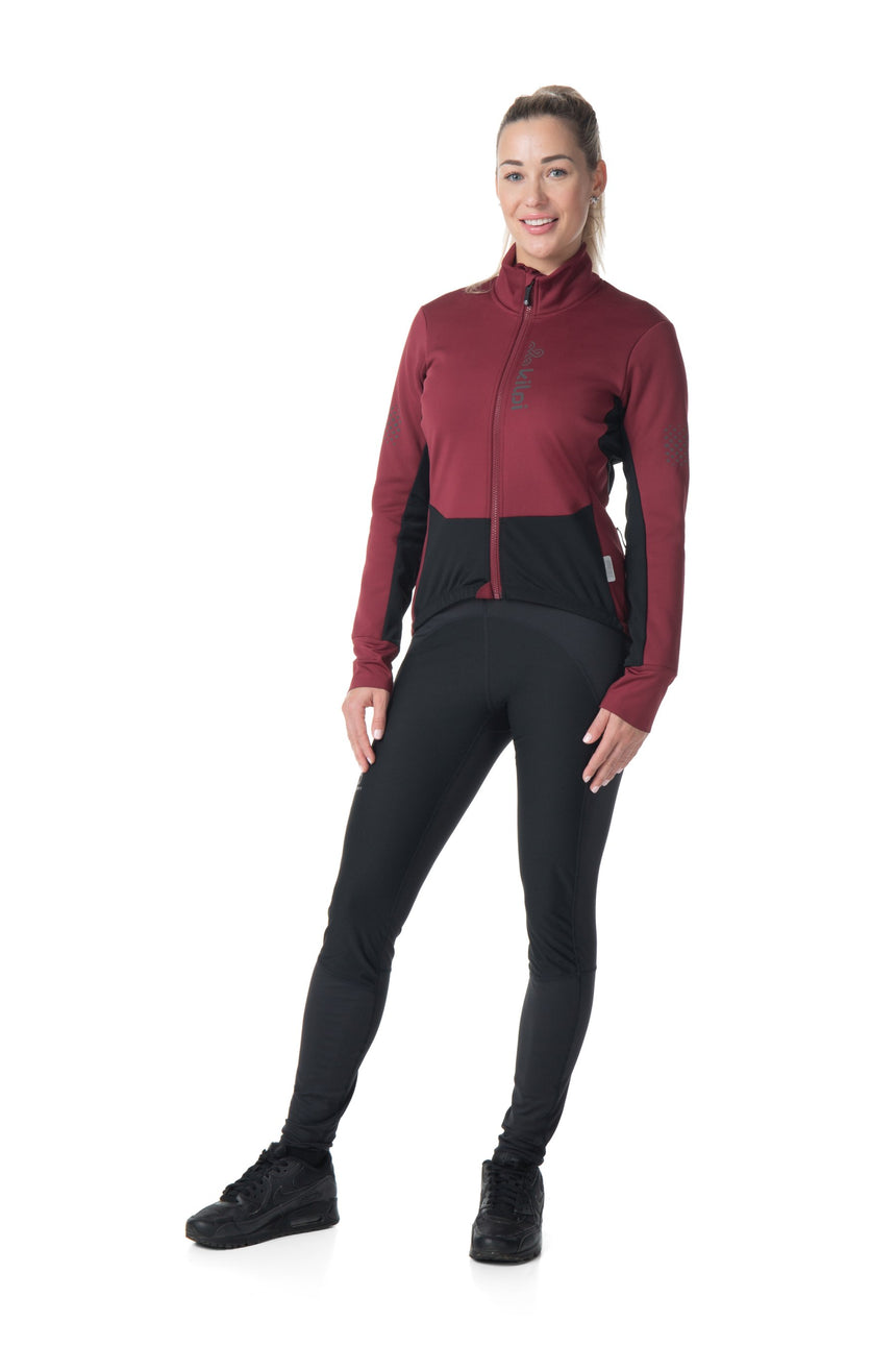 Women's softshell cycling jacket Kilpi VELOVER-W