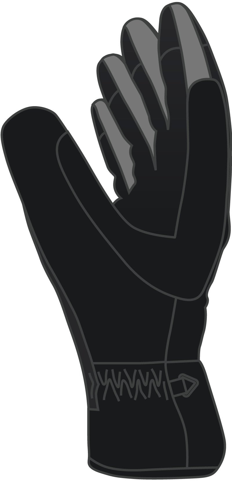 Cross country skiing gloves Kilpi CINQO-U