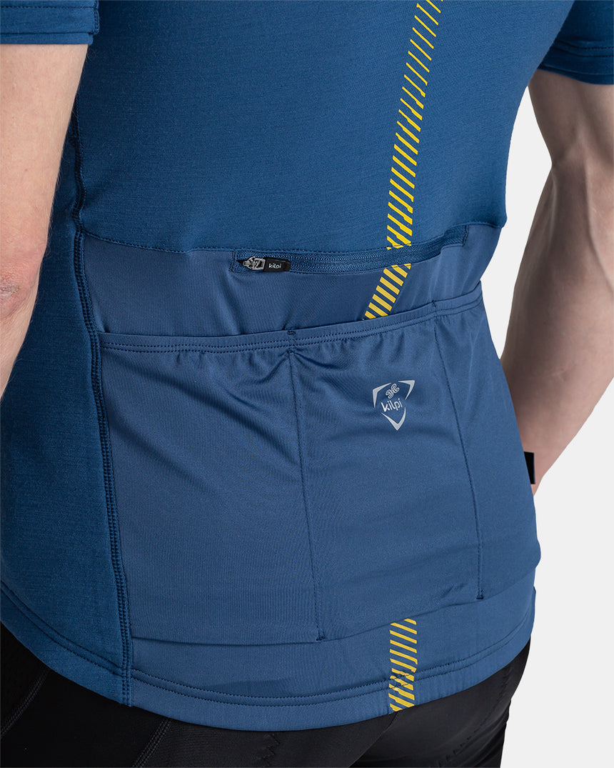 Men's cycling merino jersey Kilpi PETRANA-M