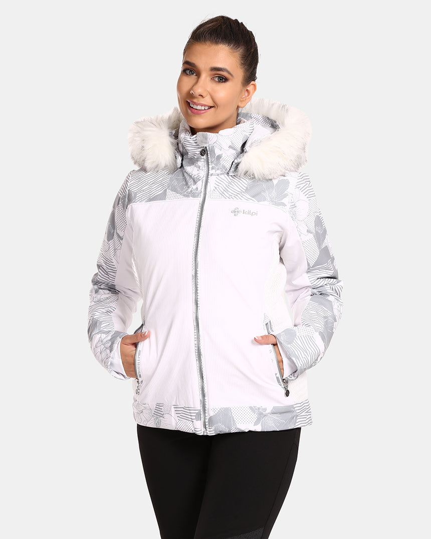 Women's ski jacket with integrated heating system Kilpi LENA-W