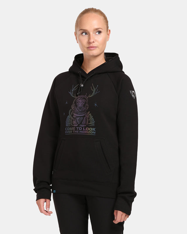 Women's cotton hoodie Kilpi LTD BELLATRIX-W
