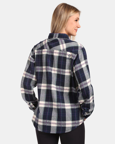 Women's cotton flannel shirt Kilpi FLANNY-W