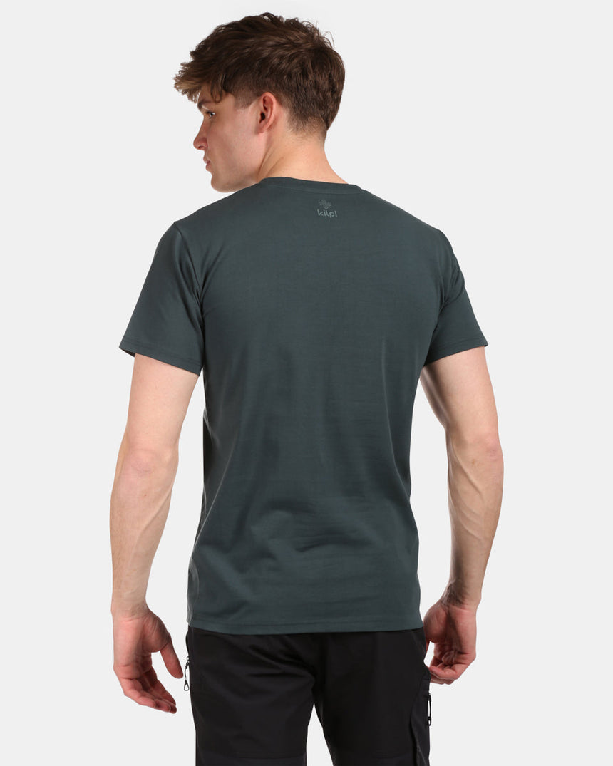 Men's cotton T-shirt with short sleeves Kilpi DISCOVER-M