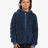 Boy's hairy fleece hoodie Kilpi NORKA-JB