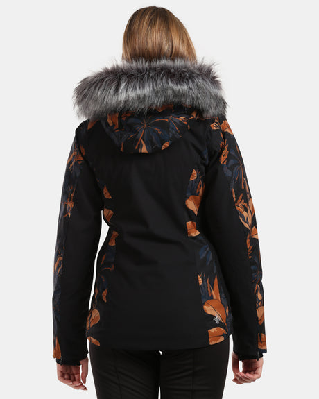 Women's ski jacket with integrated heating system Kilpi LENA-W