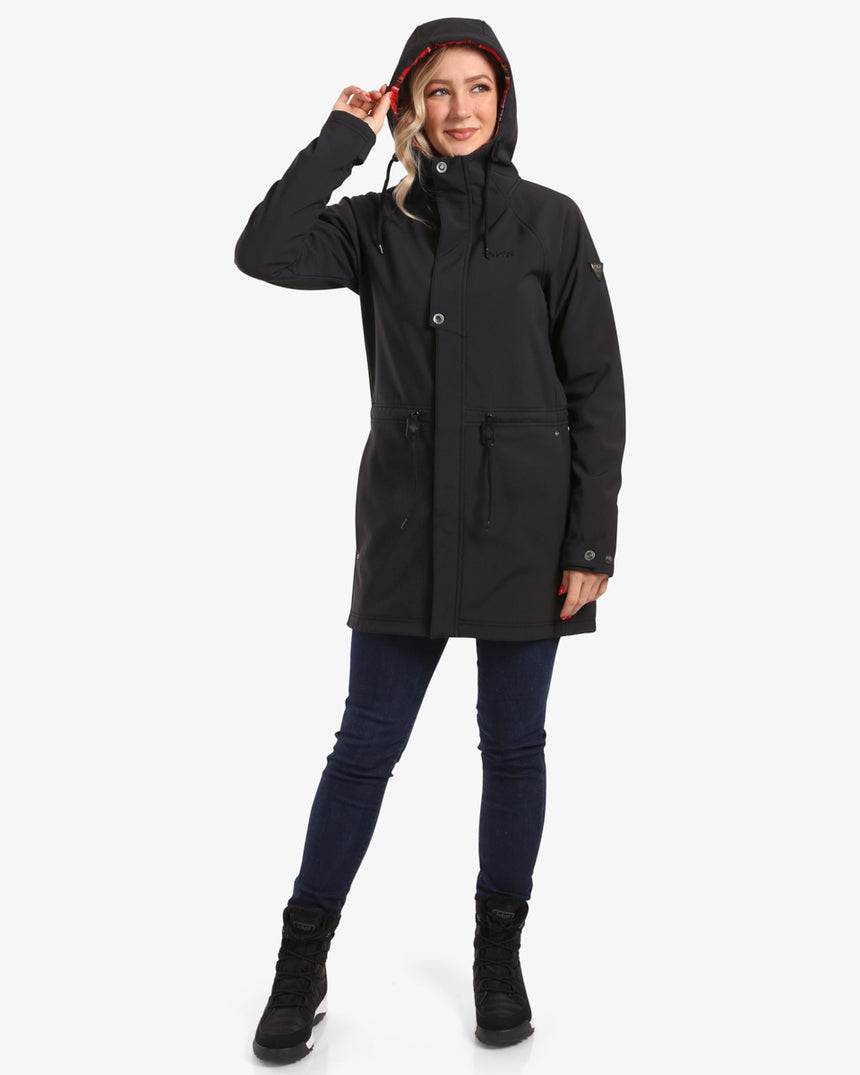 Women's softshell coat Kilpi LASIKA-W