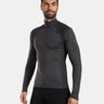 Men's long sleeve merino wool base layer top Kilpi JAGER-M