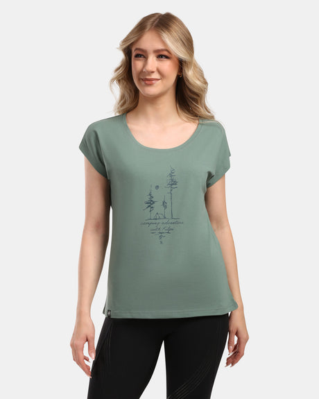 Women's cotton T-shirt roane w Kilpi ROANE-W