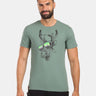 Men's cotton T-shirt with short sleeves Kilpi DISCOVER-M
