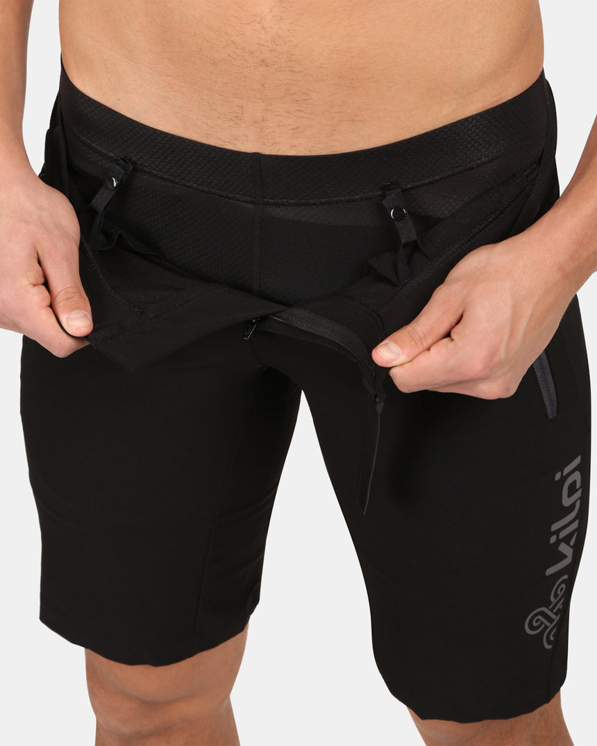 Men's 2 in 1 mountain bike shorts Kilpi HIXON-M