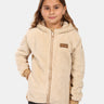 Girl's hairy fleece hoodie Kilpi NORKA-JG