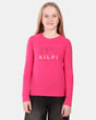 Girl's cotton long-sleeve T-shirt Kilpi VERATI-JG