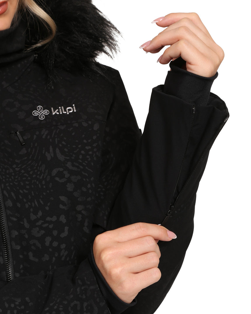 Women's ski jacket with integrated heating system Kilpi LENA-W