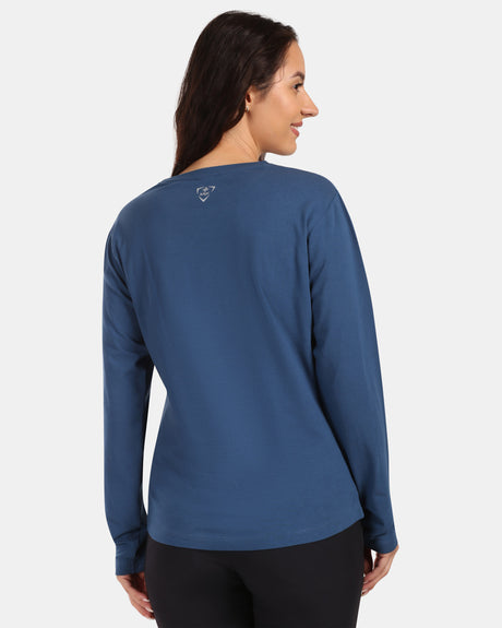 Women's cotton long-sleeve T-shirt Kilpi PROMOX-W