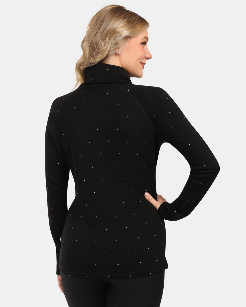 Women's merino wool base layer turtleneck Kilpi JANNU-W