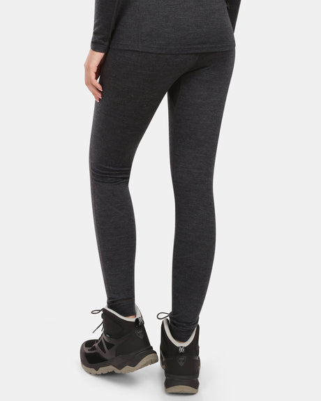 Women's merino wool base layer pants Kilpi MAVORA BOTTOM-W