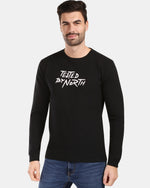Men's cotton long-sleeve T-shirt Kilpi BASE-M