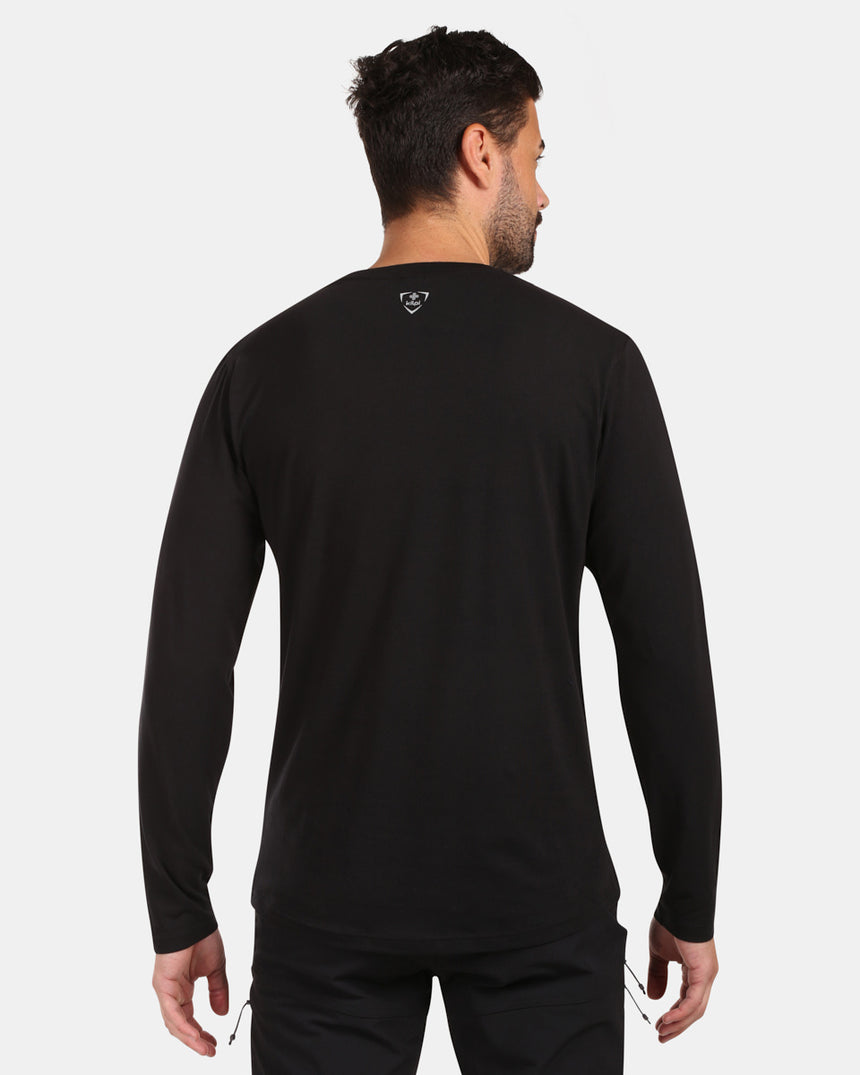Men's cotton long-sleeve T-shirt Kilpi PROMOX-M
