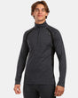 Men's long sleeve merino wool base layer top Kilpi JAGER-M